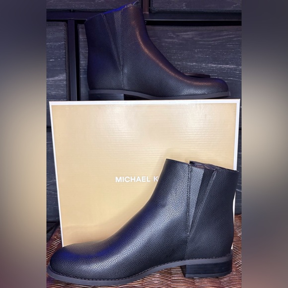 Michael Kors Black Ankle Boots - Picture 4 of 6